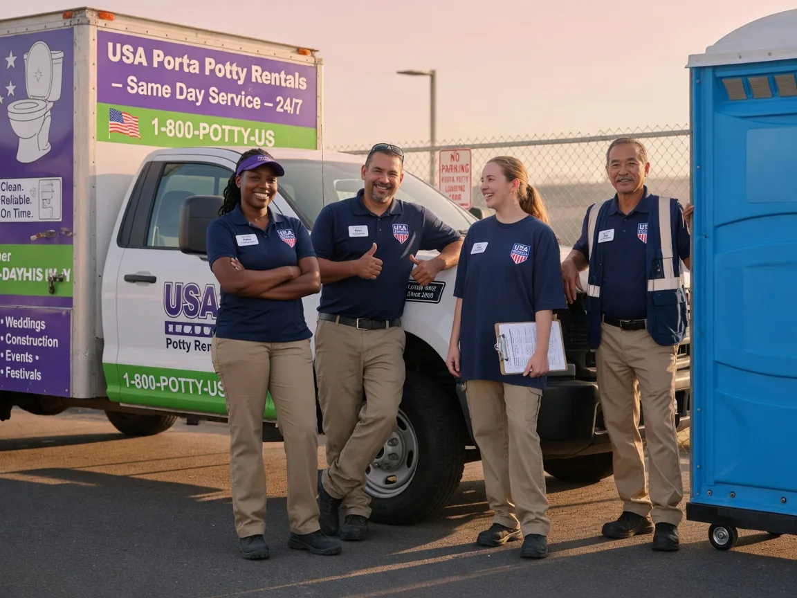 Porta Potty Rental company in Morongo Valley, CA